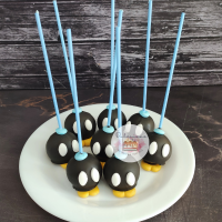 Popcake para temática Mario Bross